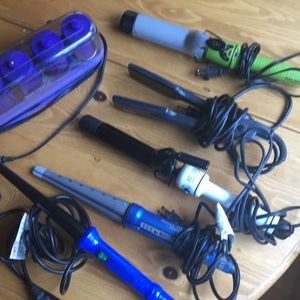 Bundle flat irons, curling irons, curling wand etc
